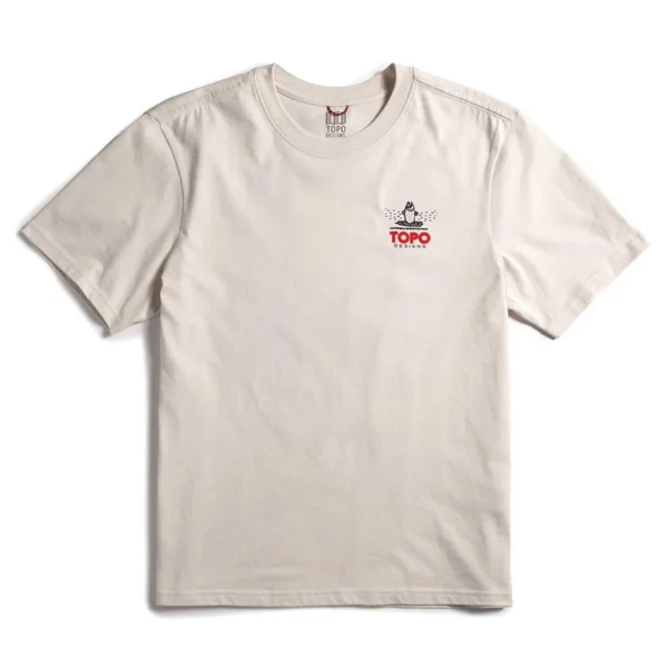 Mountain River Tee S/S M Bone White v:9630870