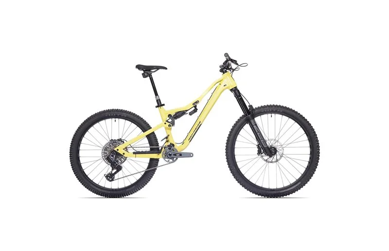 Fulldempet MTB Rock Machine Whizz FS II 90 AXS 29/27.5 Sulfur Yellow v:1639919