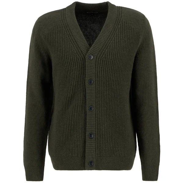M's Mainland Knitted Cardigan Olive v:6526823