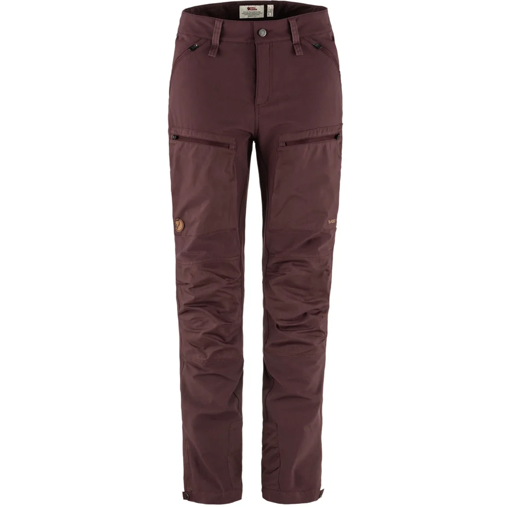 Fjällräven Women's Keb Agile Trousers Port v:6967855