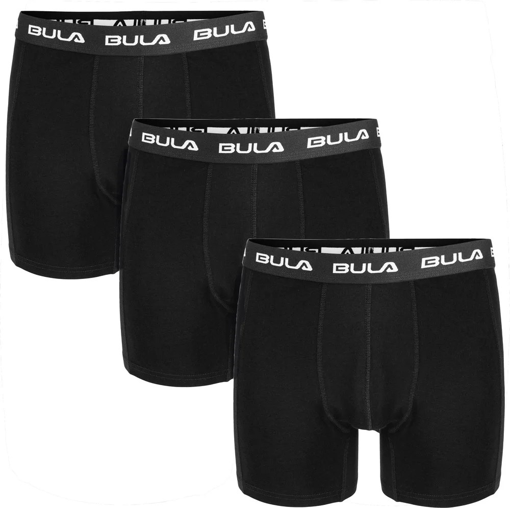Bula Men’s Frame 3pk Boxers Black v:7542310