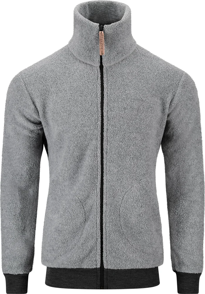 Aclima Men's ReBorn Terry Jacket Light Grey Melange v:9091850