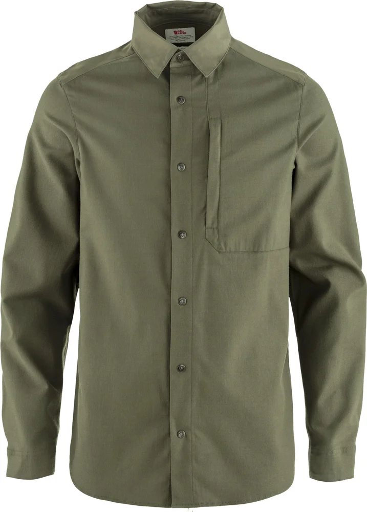 Fjällräven Men's Keb Trekking Shirt Long Sleeve Laurel Green-laurel Green v:5679712