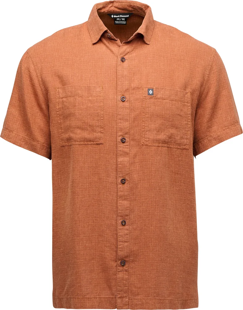 Black Diamond Men's Scenic Route Ss Shirt Clay-saffron v:5596687