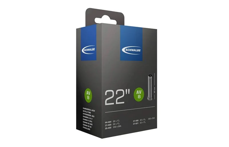 Schwalbe Sykkelslange AV 8 Standard 28/44-484/501 Bilventil 40 mm v:1870648