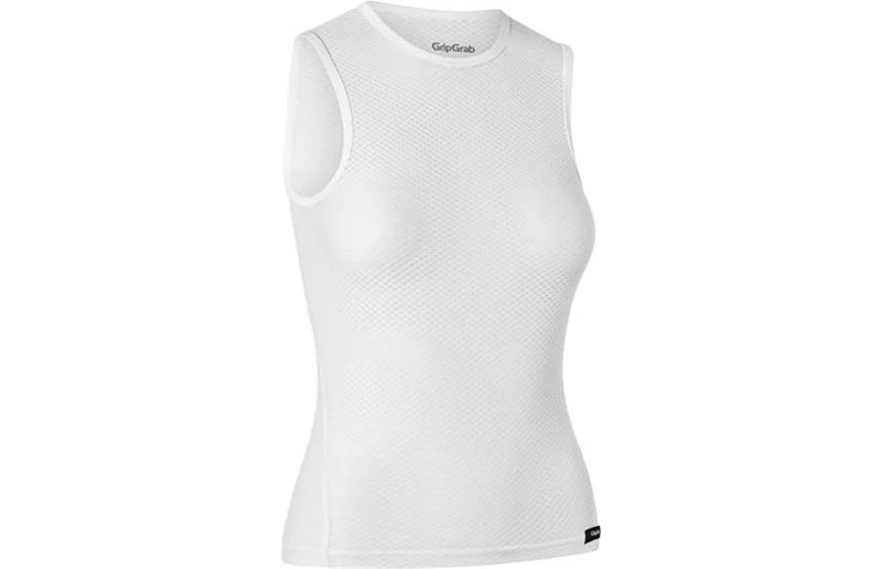 Undertøy GripGrab W's Ultralight Mesh Sleeveless Base Layer White v:9718627