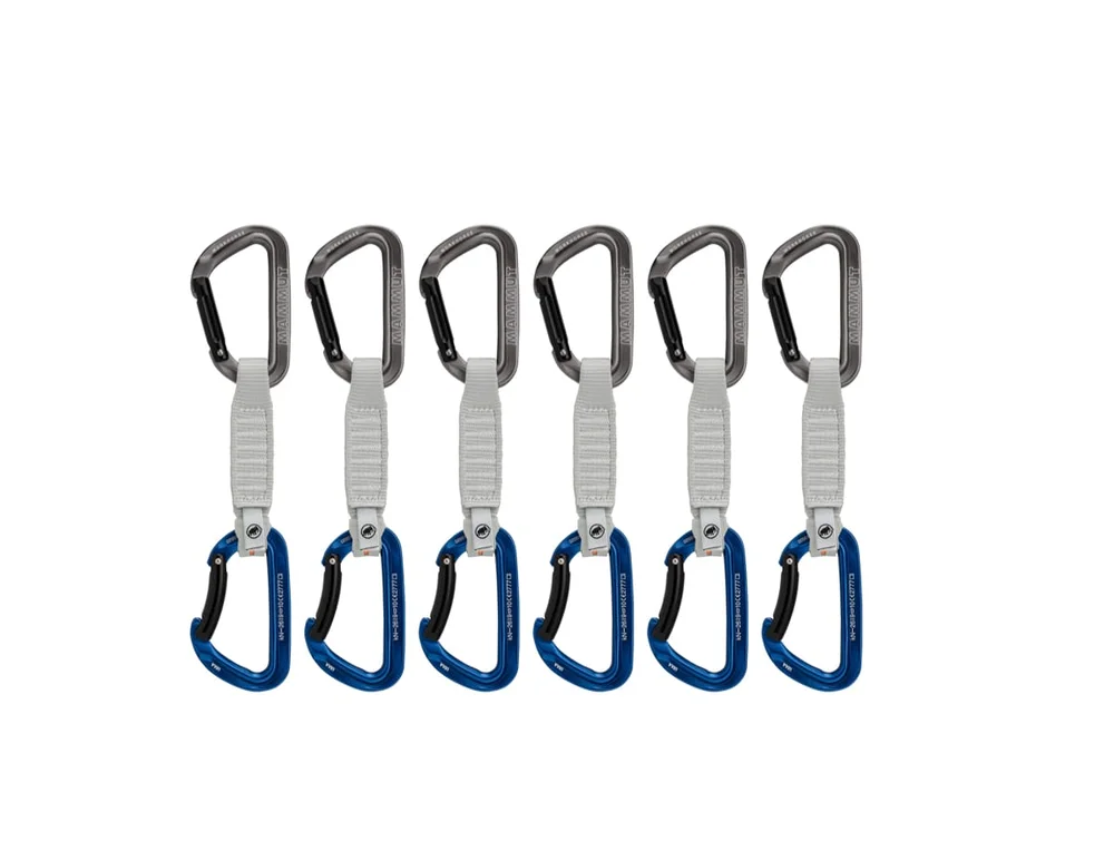 Mammut Workhorse Keylock 12 Cm 6-Pack Quickdraws Straight Gate/Bent Gate Key Lock v:2284447 Mammut Workhorse Keylock 12 Cm 6-Pack Quickdraws Straight Gate/Bent Gate Key Lock v:2284447
