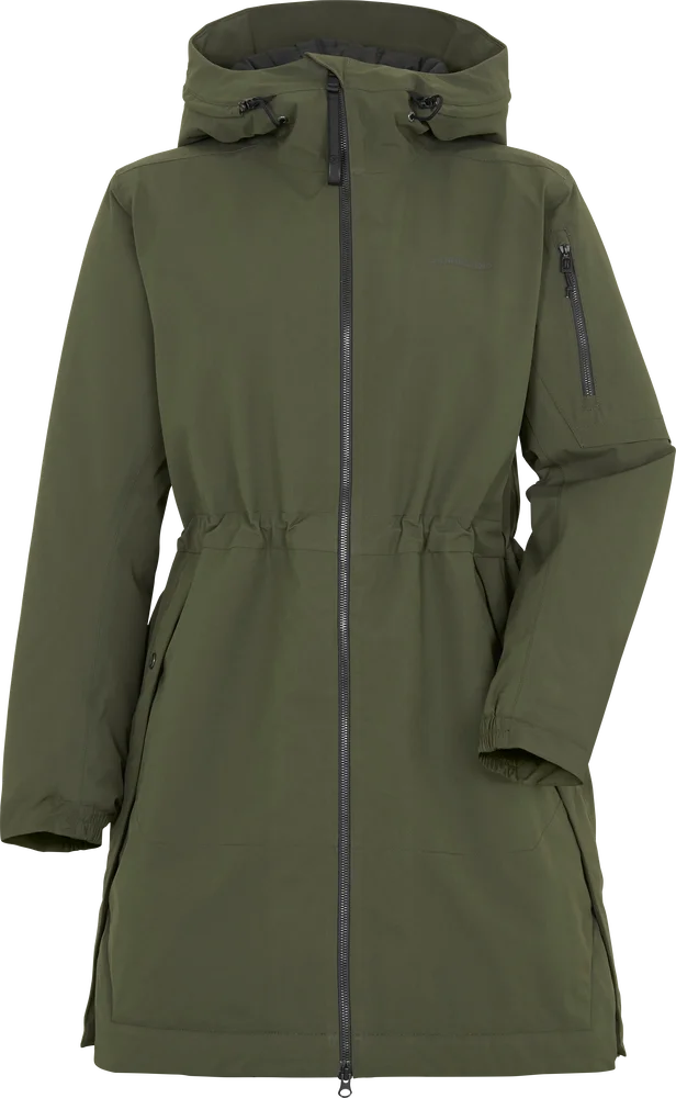 Didriksons Ella Women’s Parka Deep Green v:8426191 Didriksons Ella Women’s Parka Deep Green v:8426191