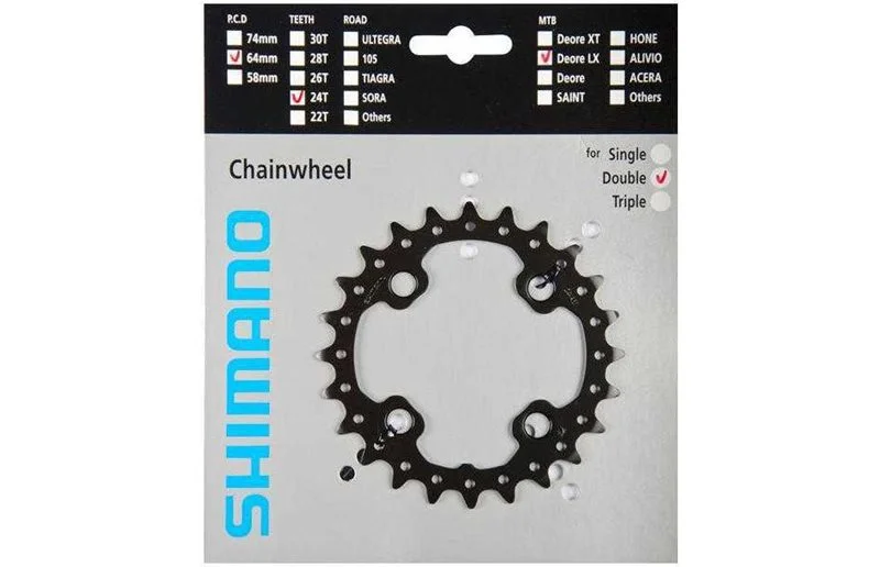 Shimano Drev Slx Fc-M675 Am 64 Bcd 10-Delt 24T Svart v:7185690 Shimano Drev Slx Fc-M675 Am 64 Bcd 10-Delt 24T Svart v:7185690