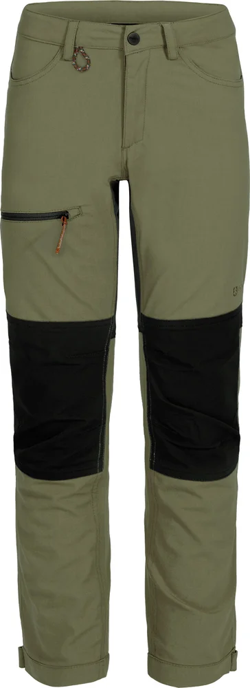 Urberg Juniors' Hiking Stretch pants Deep Lichen Green v:6459019