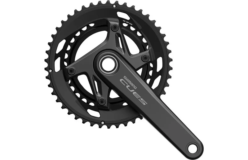 Kranksett Shimano Cues FC-U6040-2 Crankset 2x9/10-speed 46-32T v:9935291