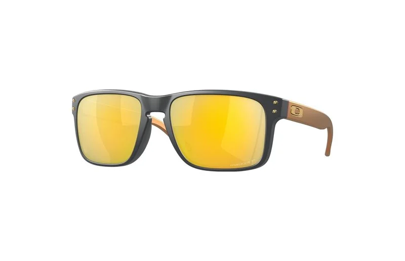Solbriller Oakley Holbrook Matte Carbon / Prizm 24K Polarized v:8316718