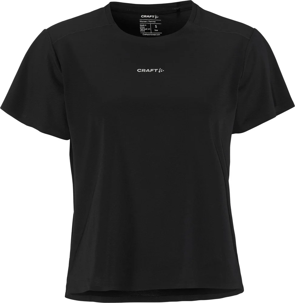 Craft Women's Hypervent Tee Black v:7794134