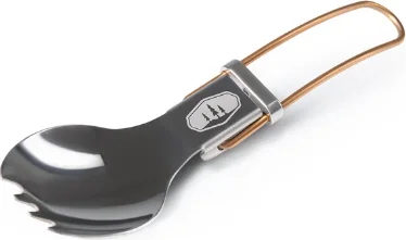 GSI Outdoors Glacier Folding Spork Orange v:2032503 GSI Outdoors Glacier Folding Spork Orange v:2032503
