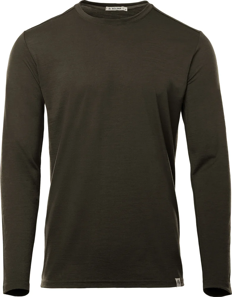 Aclima Men’s LightWool 180 Crewneck Tarmac v:6769969 Aclima Men’s LightWool 180 Crewneck Tarmac v:6769969