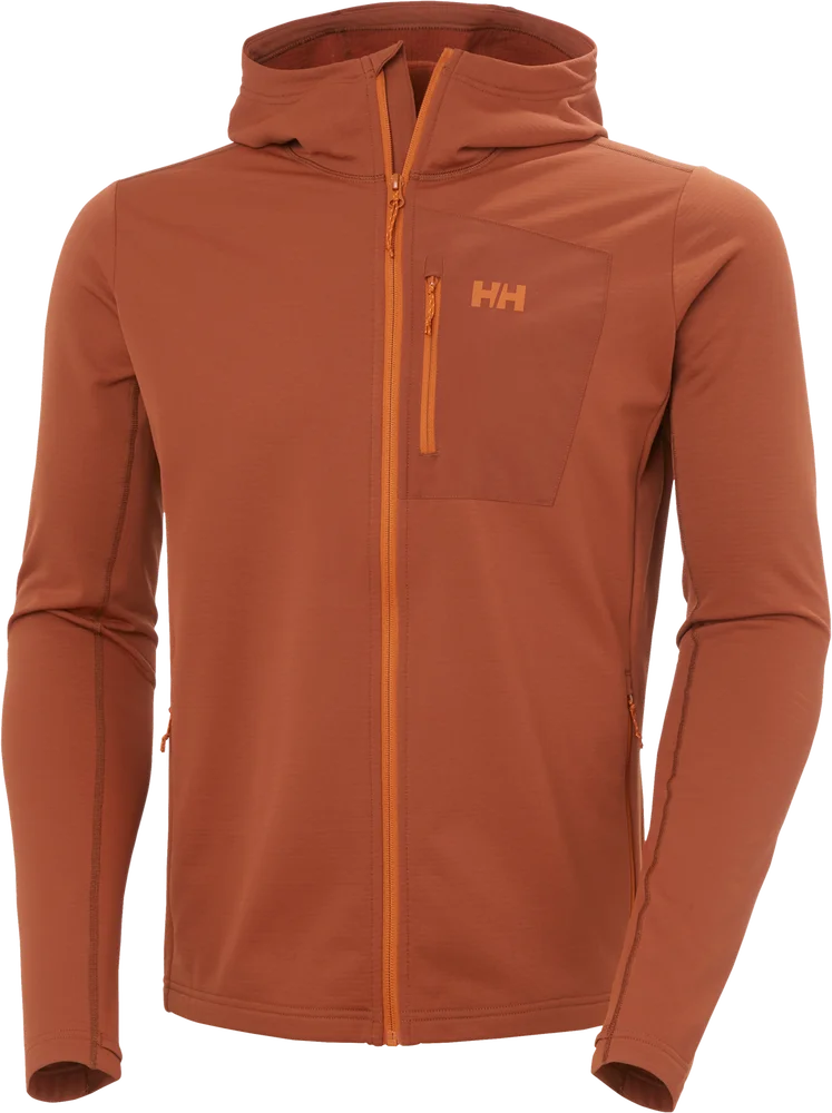 Helly Hansen Men's Versalite Hooded Fleece Jacket Iron Oxide v:9072233