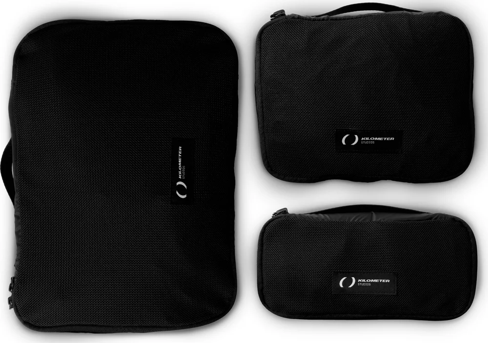 Kilometer Packing Cubes Set Black v:3805422 Kilometer Packing Cubes Set Black v:3805422