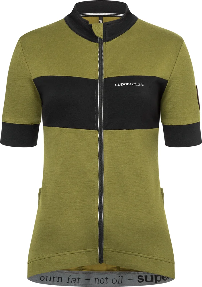 super.natural Women’s Grava Jersey Avocado/Jet Black v:1524095 super.natural Women’s Grava Jersey Avocado/Jet Black v:1524095