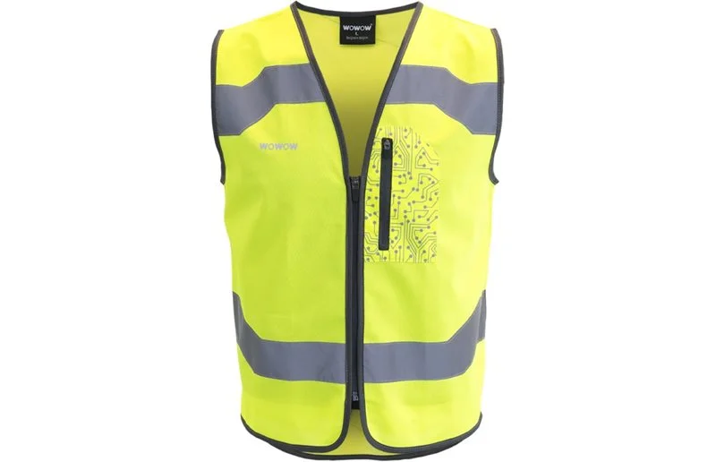 Sykkelvest Wowow Vest Sr Drone Yellow v:8638384