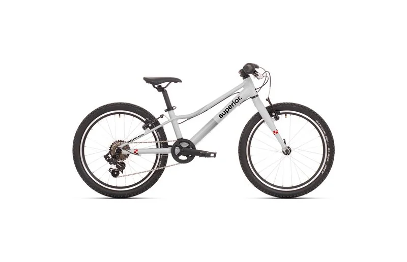 Barnesykkel Superior RACER 20 Gloss Grey v:6413135