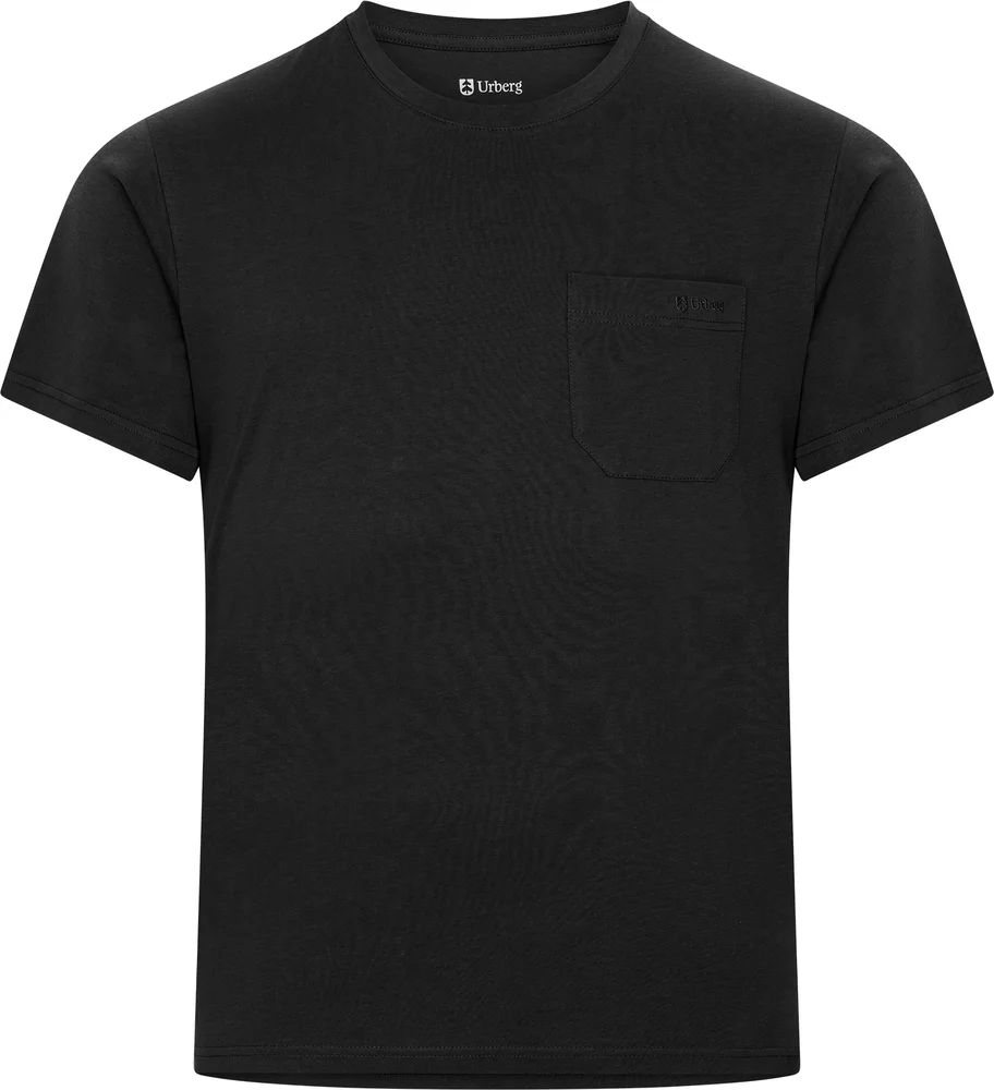 Urberg Men’s Cotton Pocket Tee Black Beauty v:2307848 Urberg Men’s Cotton Pocket Tee Black Beauty v:2307848