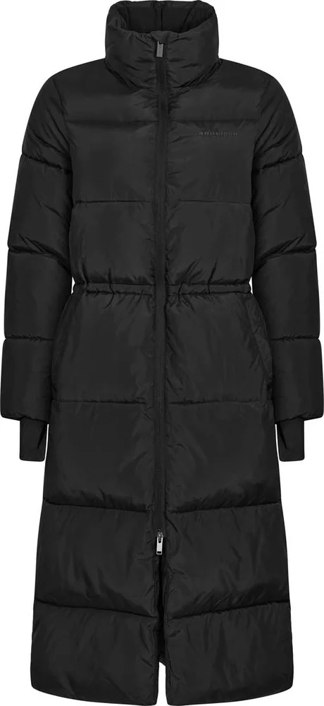 Röhnisch Pebble Drawstring Coat Black v:7791180 Röhnisch Pebble Drawstring Coat Black v:7791180