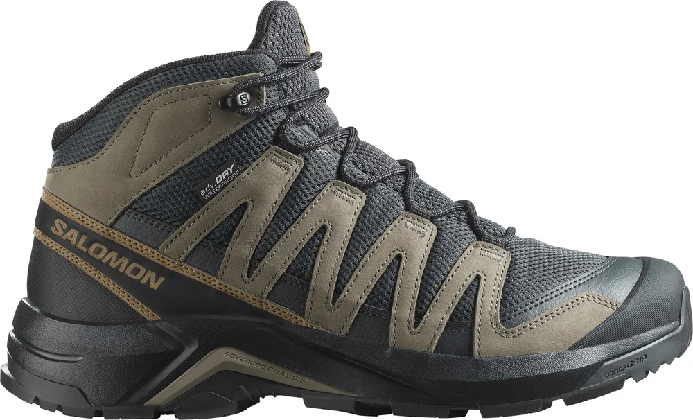 Salomon Men's X-Adventure Recon Mid GORE-TEX Asphalt/falcon/coyote Brown v:1533146
