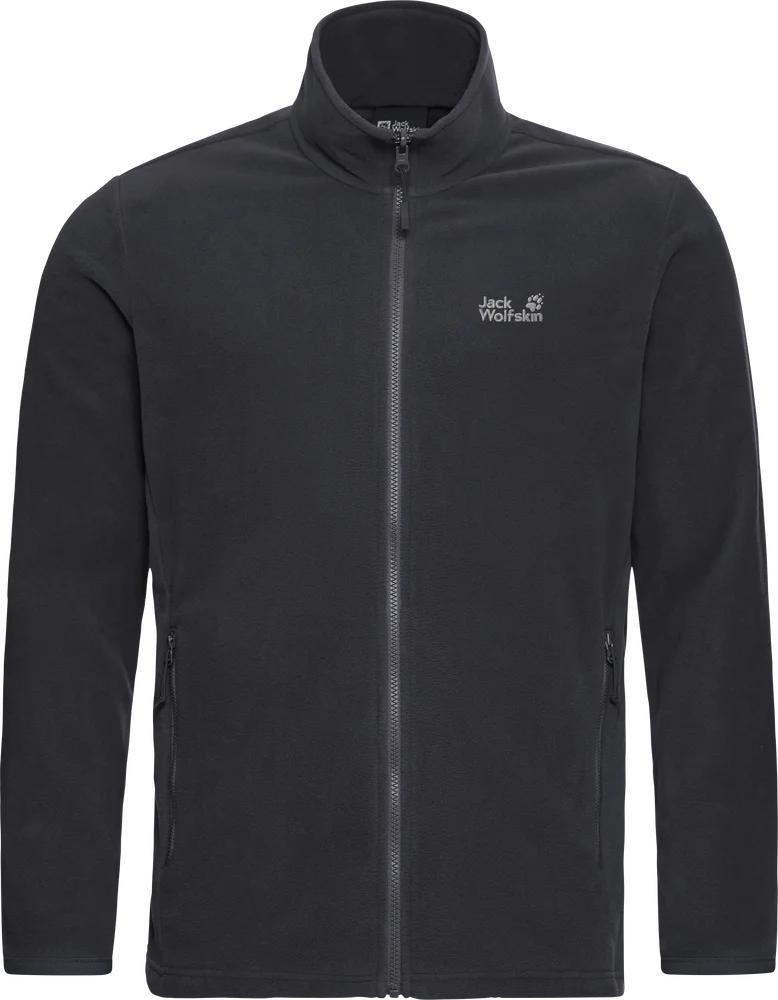 Jack Wolfskin Men’s Taunus 100 Full Zip Black v:5573143 Jack Wolfskin Men’s Taunus 100 Full Zip Black v:5573143