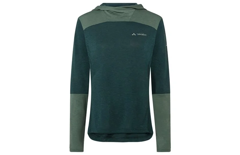 Sykkeltrøye Vaude Women's Tremalzo LS Shirt Deep Pond v:9848967