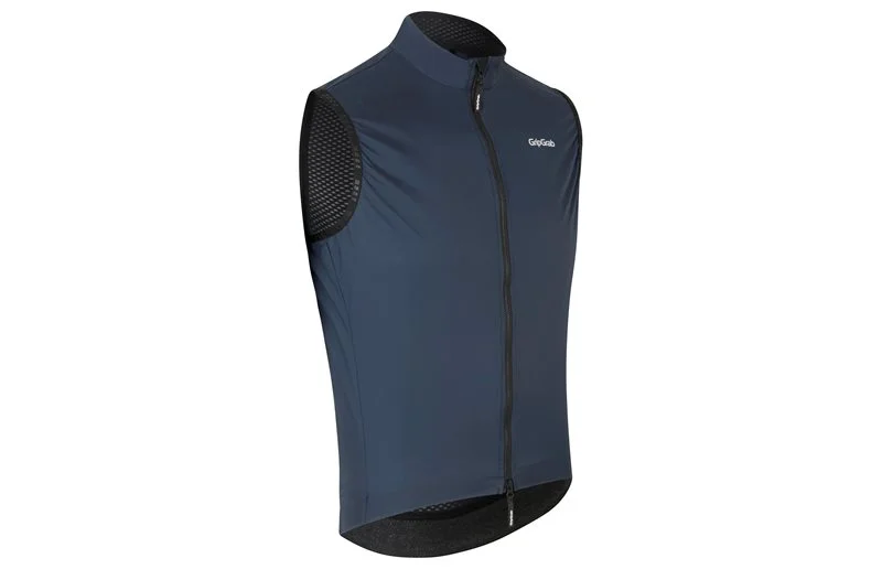 Sykkelvest GripGrab PACR Windproof Lightweight Vest Navy Blue v:1314374